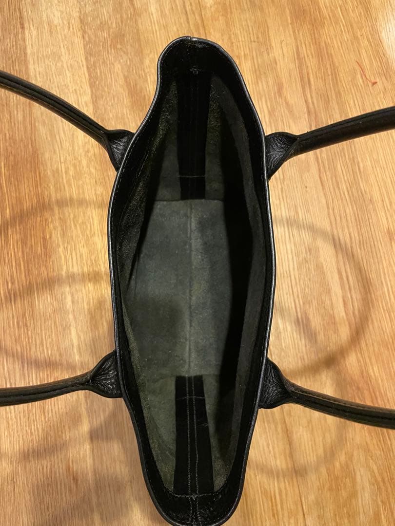 クロムハーツ　ブラック レザー ミニトートバッグ　インボイス付き！