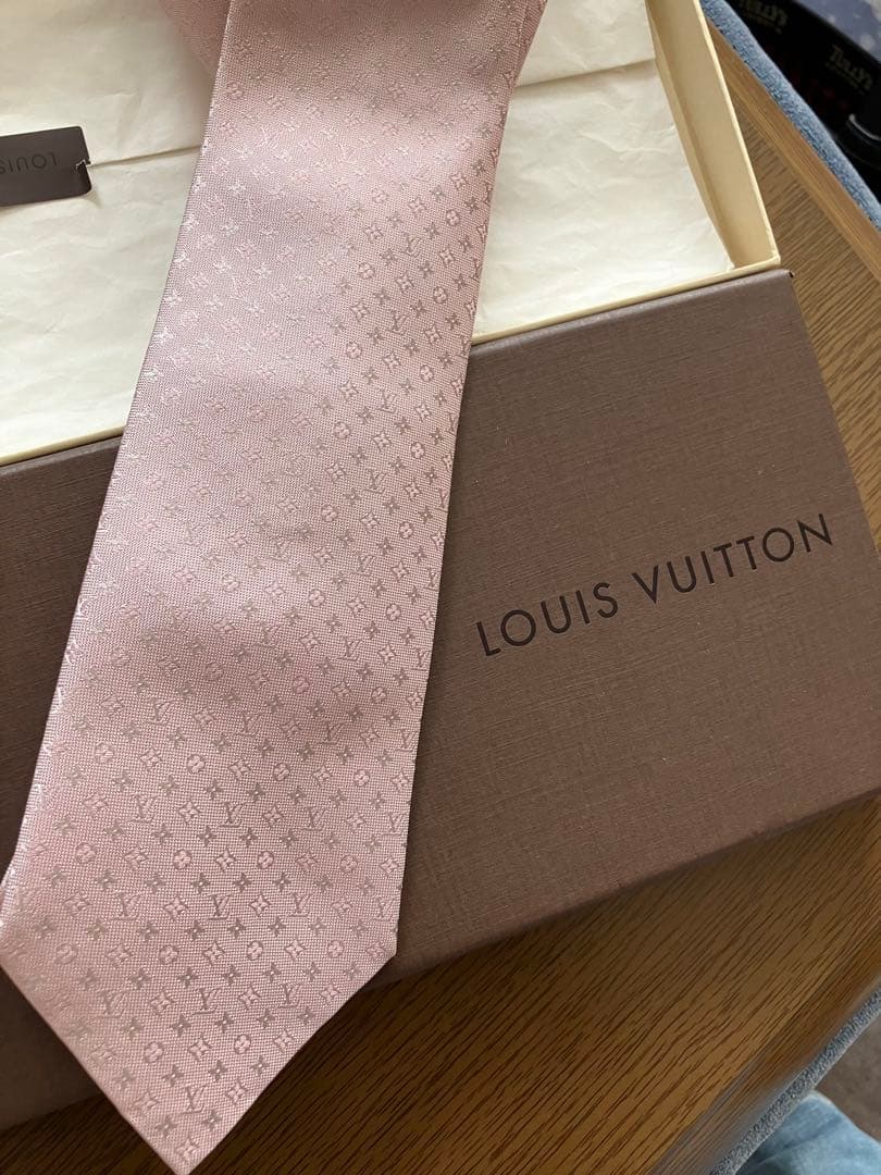 LOUIS VUITTON ルイヴィトン ネクタイ 元箱付 希少デザイン
