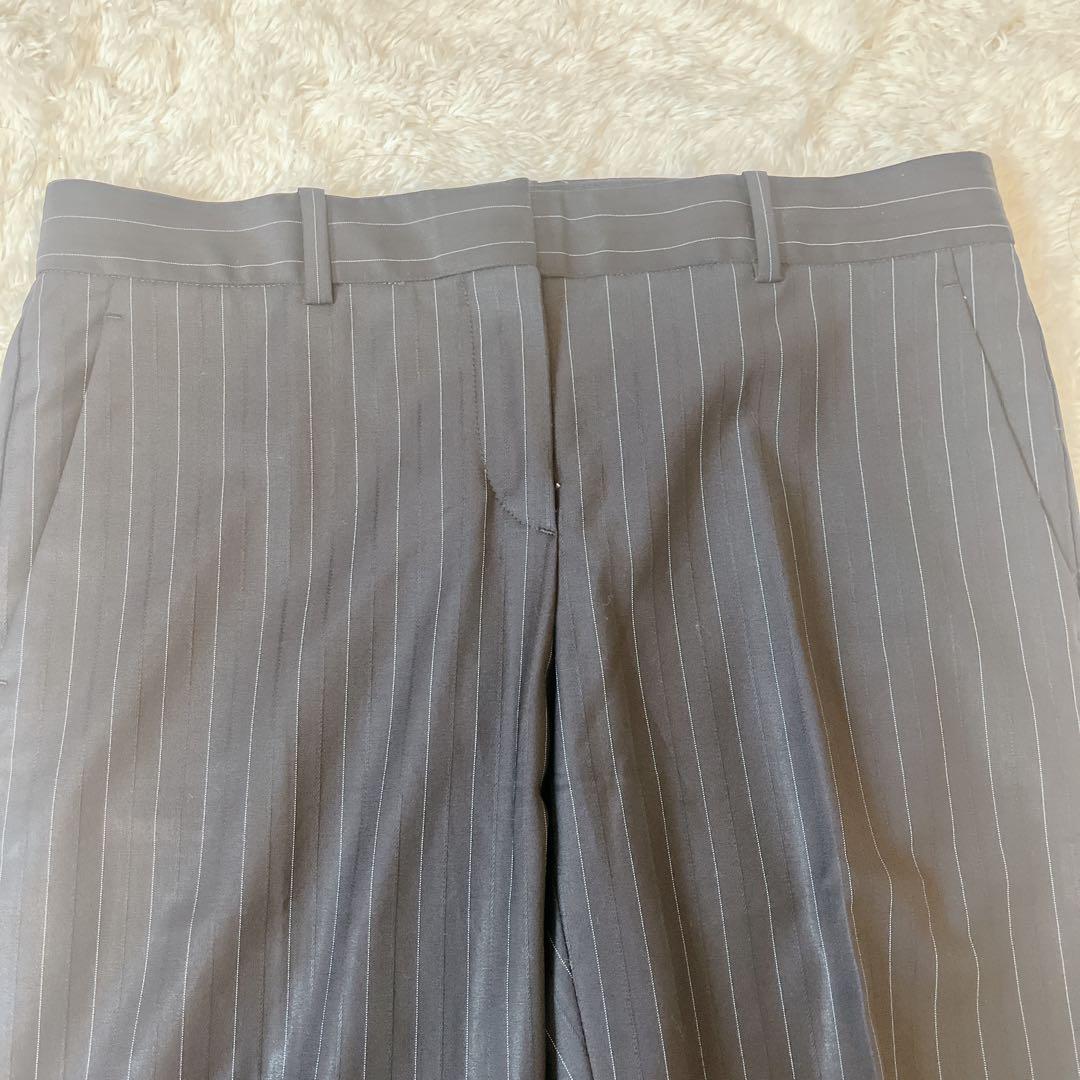 【現行タグ】セオリー ストライプ スーツ セットアップ パンツ レディース