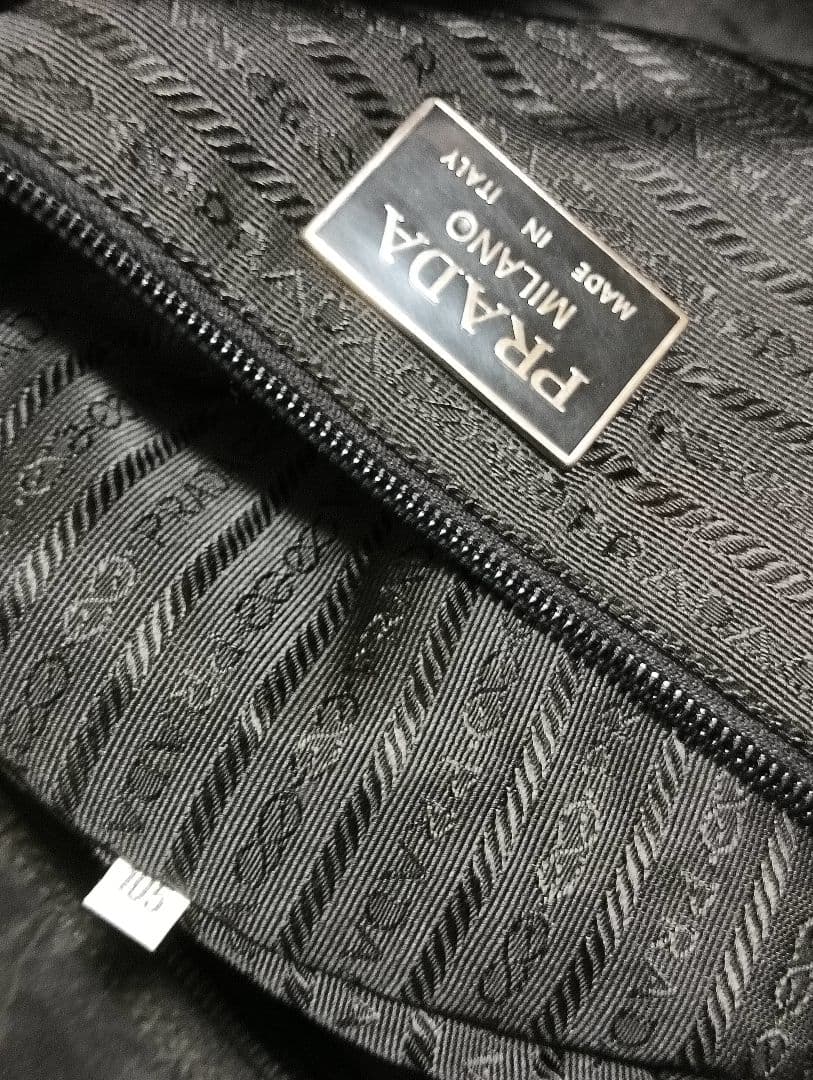 PRADA 2wayブラック ボストンショルダーバッグ★美品★