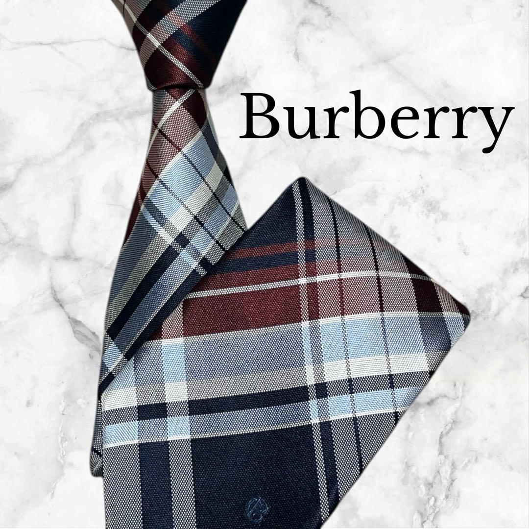 BLACK LABEL CRESTBRIDGE バーバリー ネクタイ　チェック