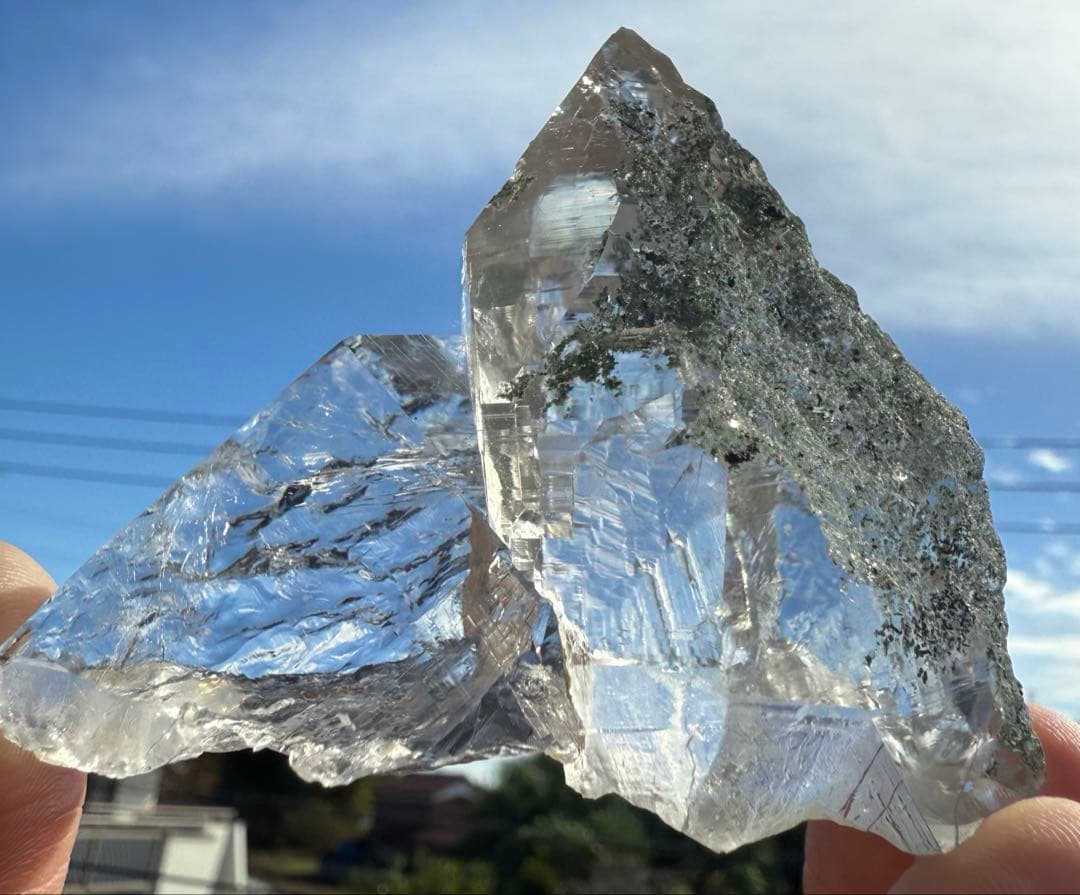 超透明！高品質！マニハール産ヒマラヤ水晶