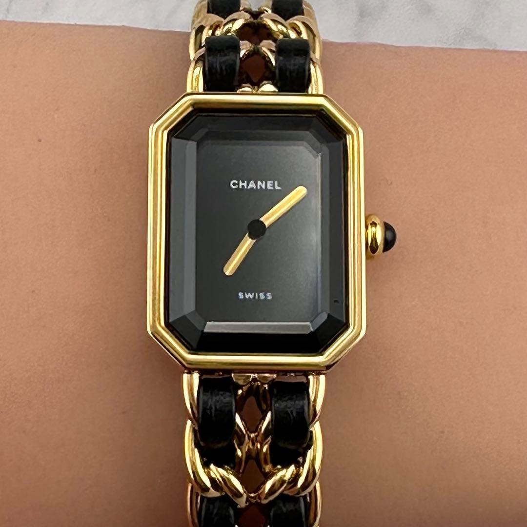 ★美品★稼働品　シャネル　プルミエール　L 腕時計　レディース　新品電池