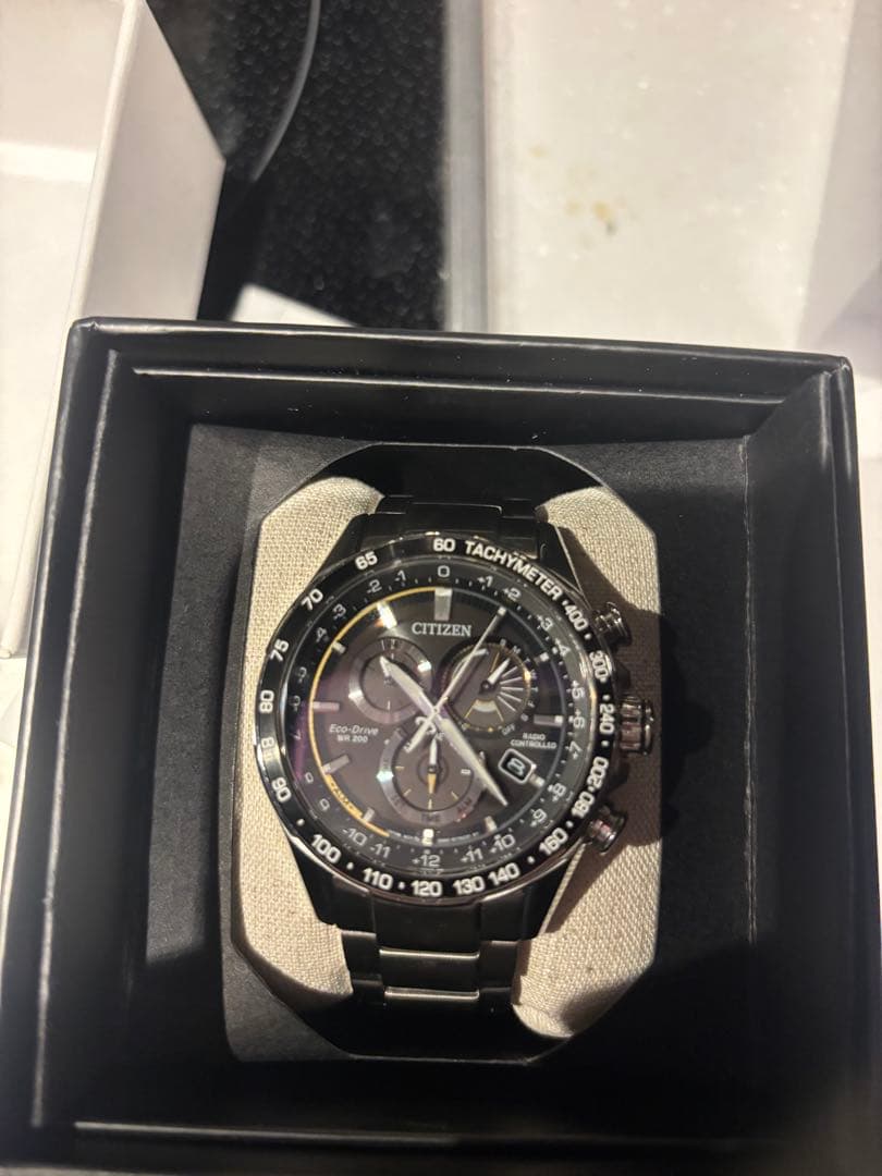 海外　CITIZEN エコドライブ　WR200