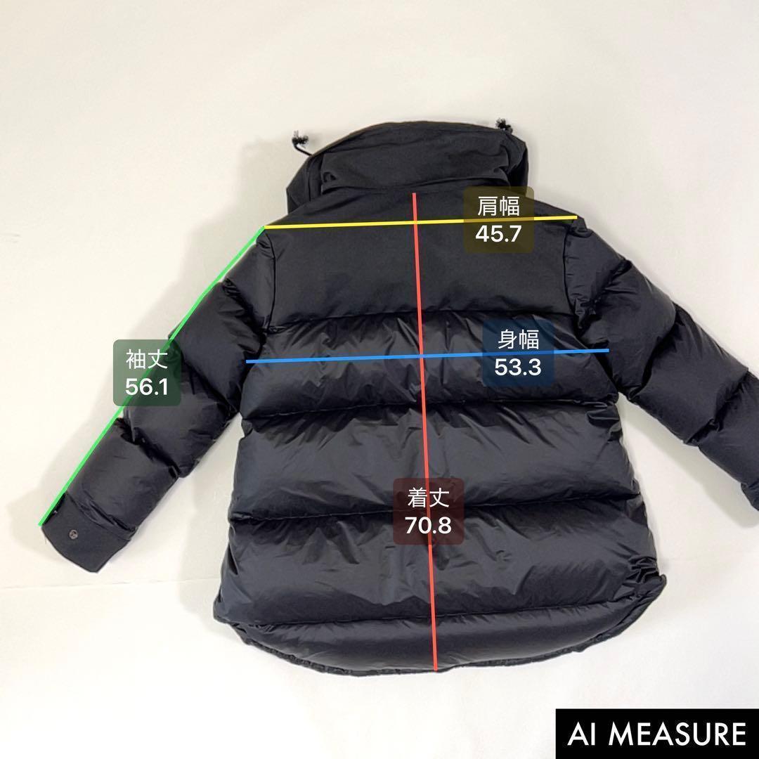 THE RERACS アローズ別注 ダウンジャケット フード ブラック S