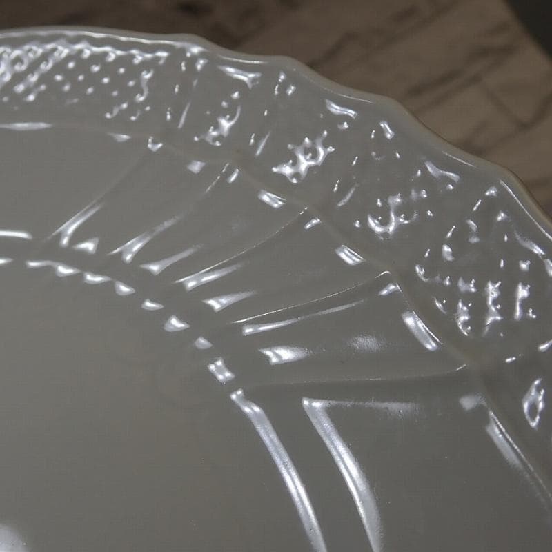 RU-6198 ベッキオホワイト　リチャードジノリ 19.5㎝　プレート 5枚