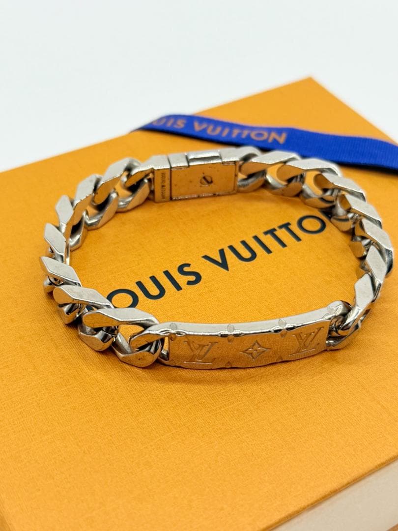 ルイヴィトン M00270 チェーンリンクス シルバー ブレスレット
