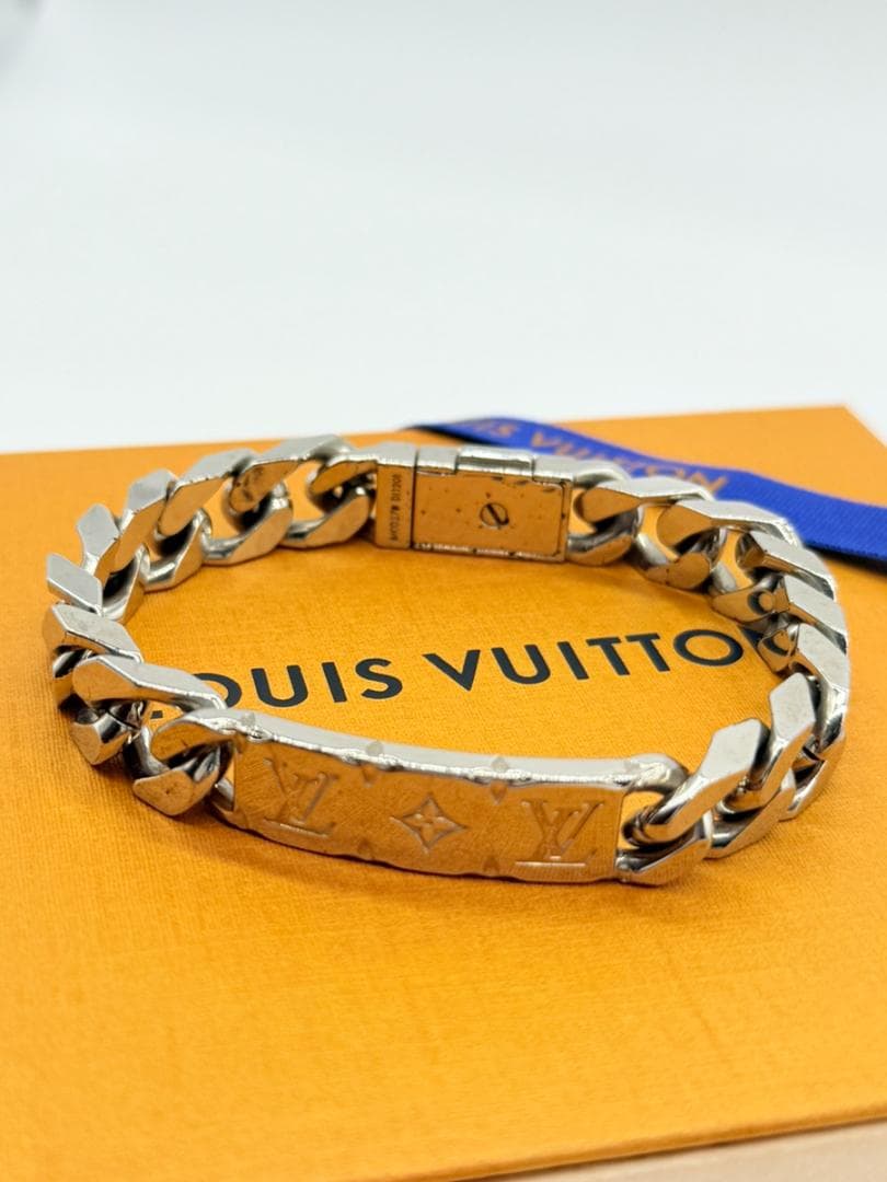 ルイヴィトン M00270 チェーンリンクス シルバー ブレスレット