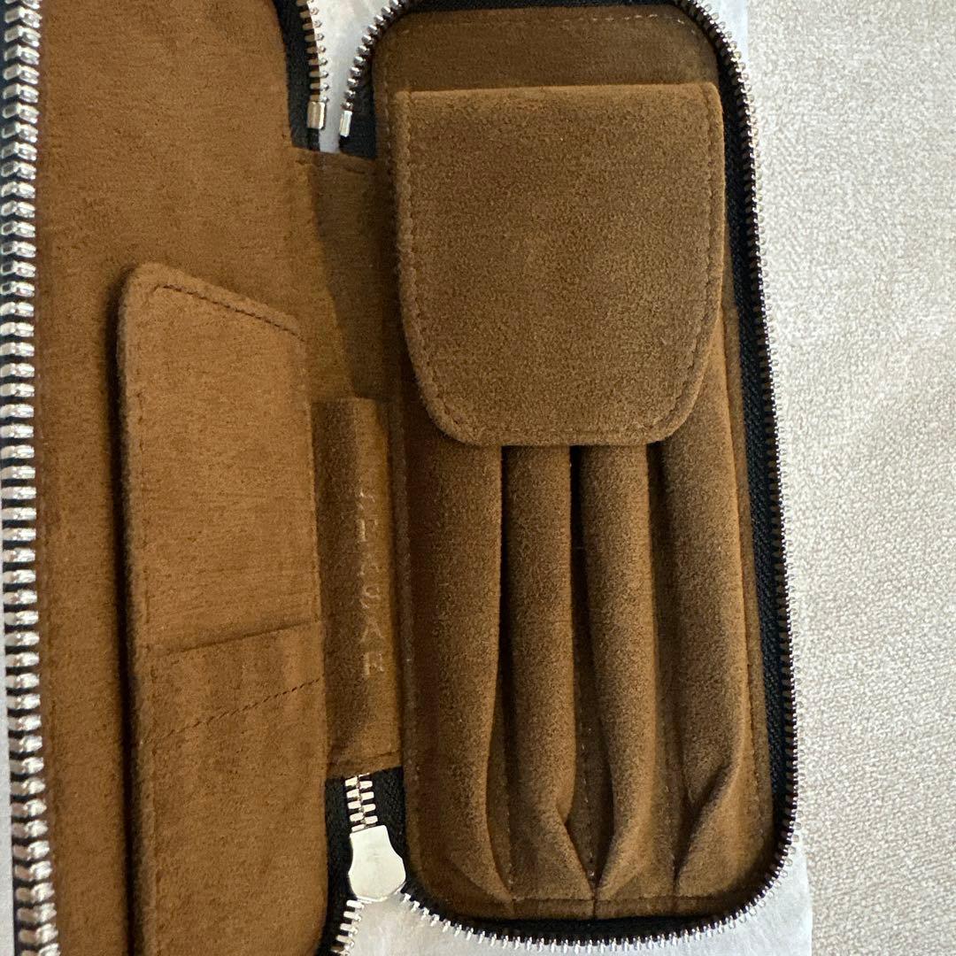 SEASAR Duct ペンケース マルゴーフォグ スエード ペンケース グレー