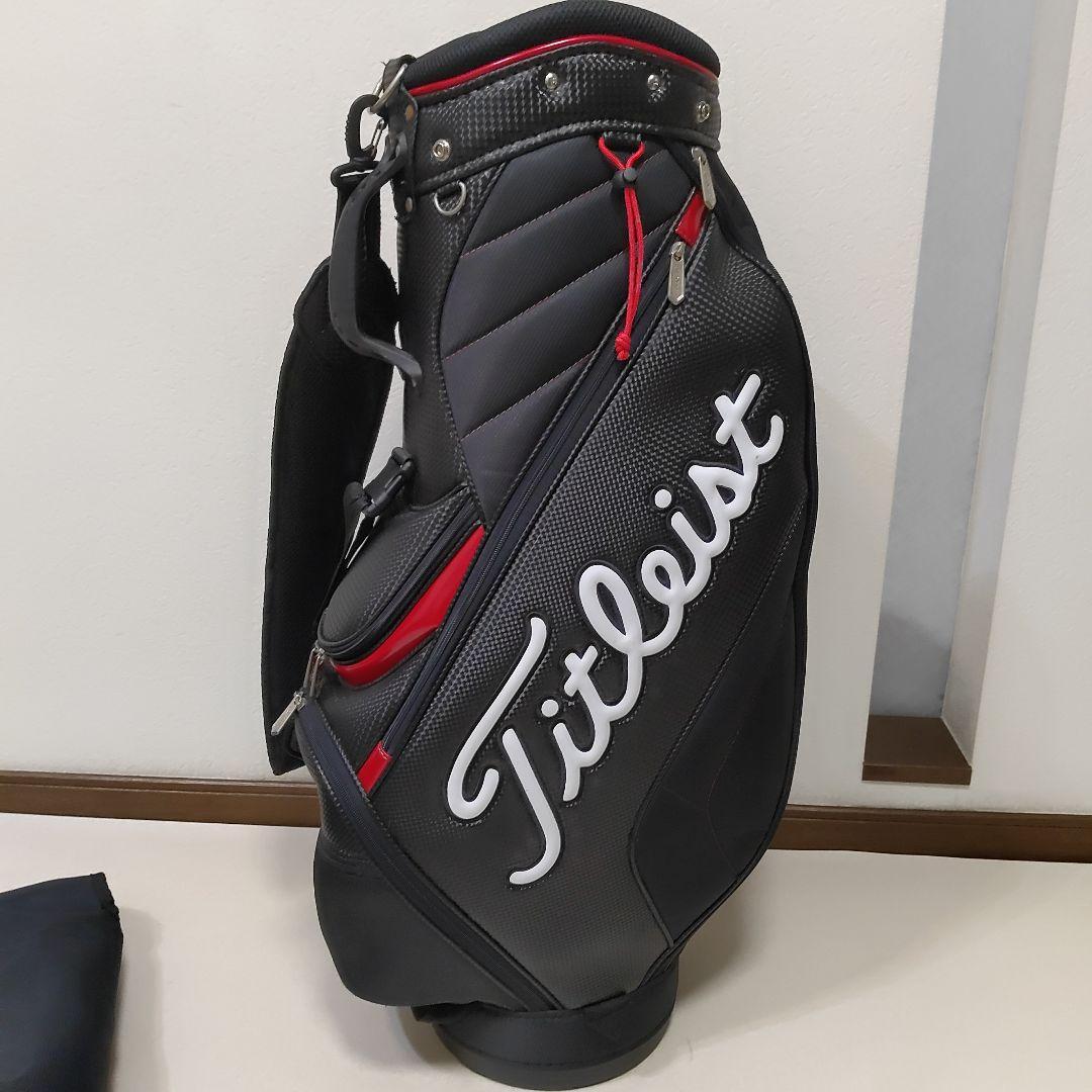 Titleist　タイタリスト　キャディバッグ　ゴルフバッグ　ブラック　送料無料