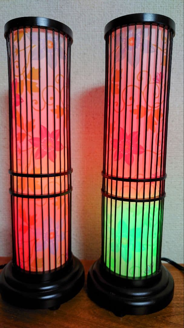 盆提灯　夢灯り　クレマチス