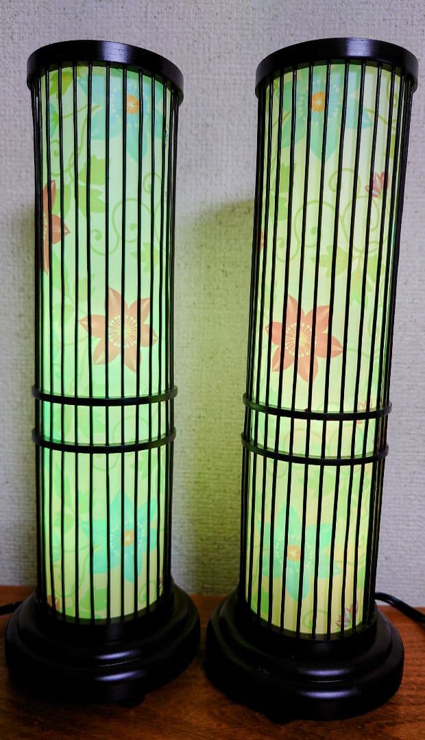 盆提灯　夢灯り　クレマチス