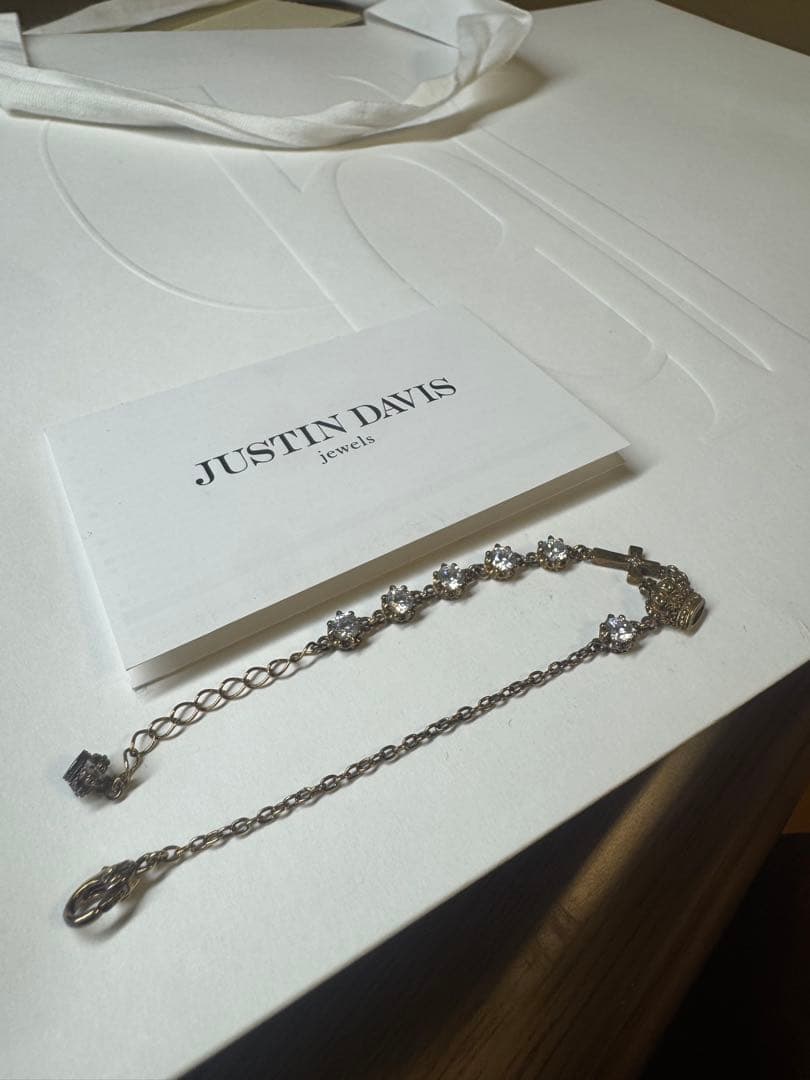 JUSTIN DAVIS ゴールドネックレス