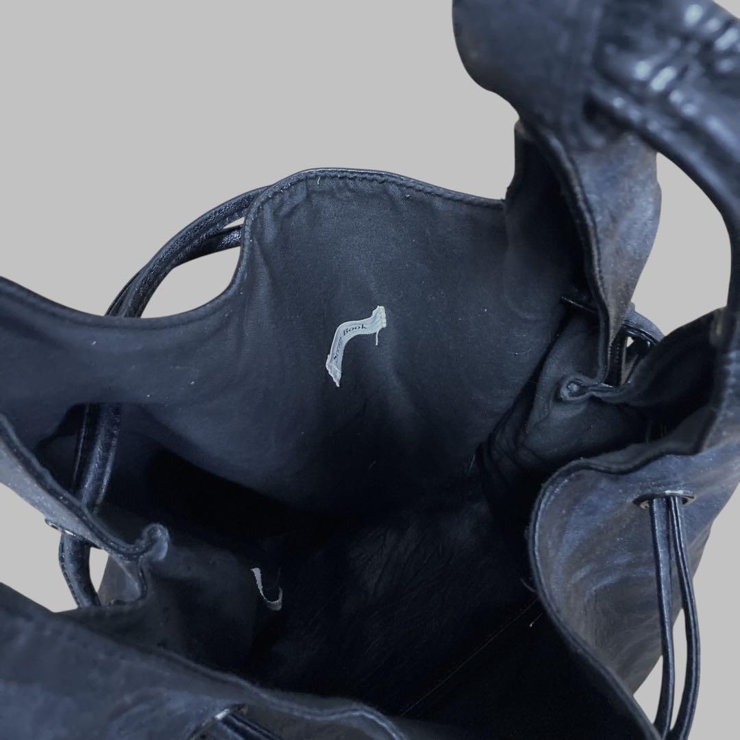 バッグ LARGE LEATHER SHOULDER TOTE BAG 572B