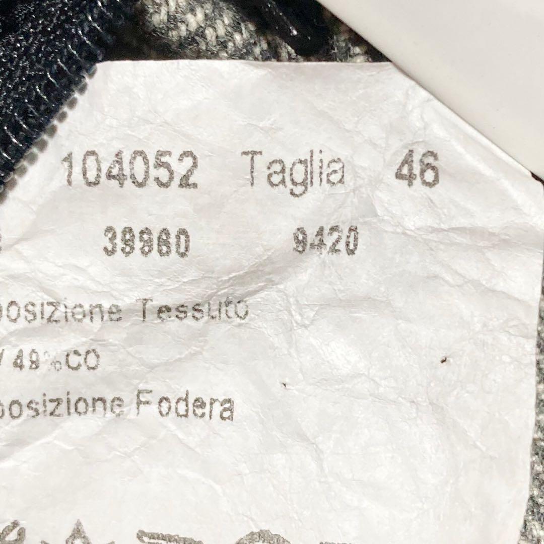 未使用 HERNO ヘルノ ウール トレンチコート グレー ベルト 46 S