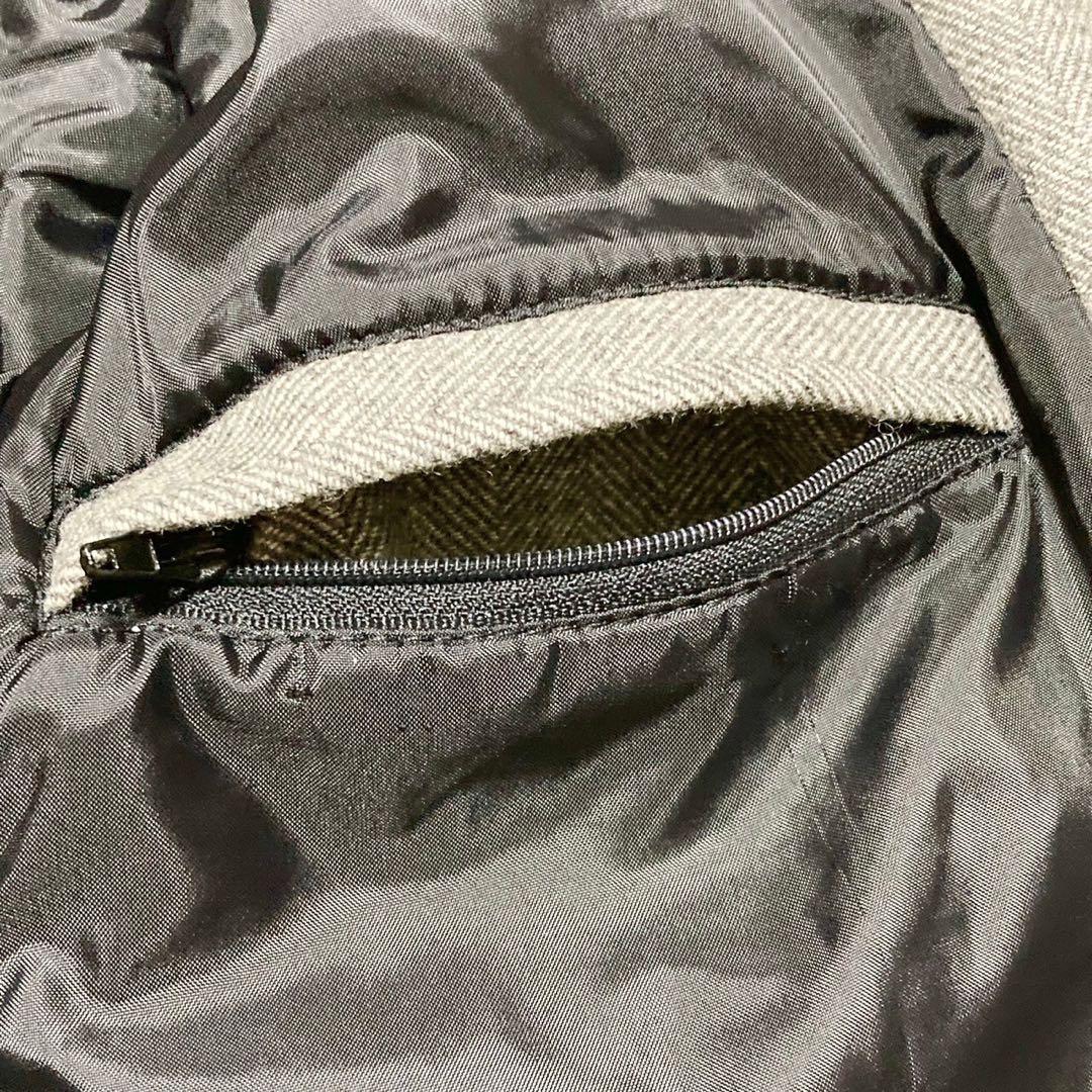 未使用 HERNO ヘルノ ウール トレンチコート グレー ベルト 46 S