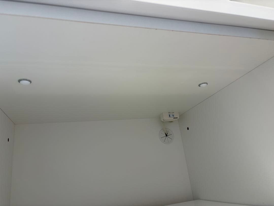 ニトリ 食器棚 リガーレ 60cm ホワイト キッチンボード