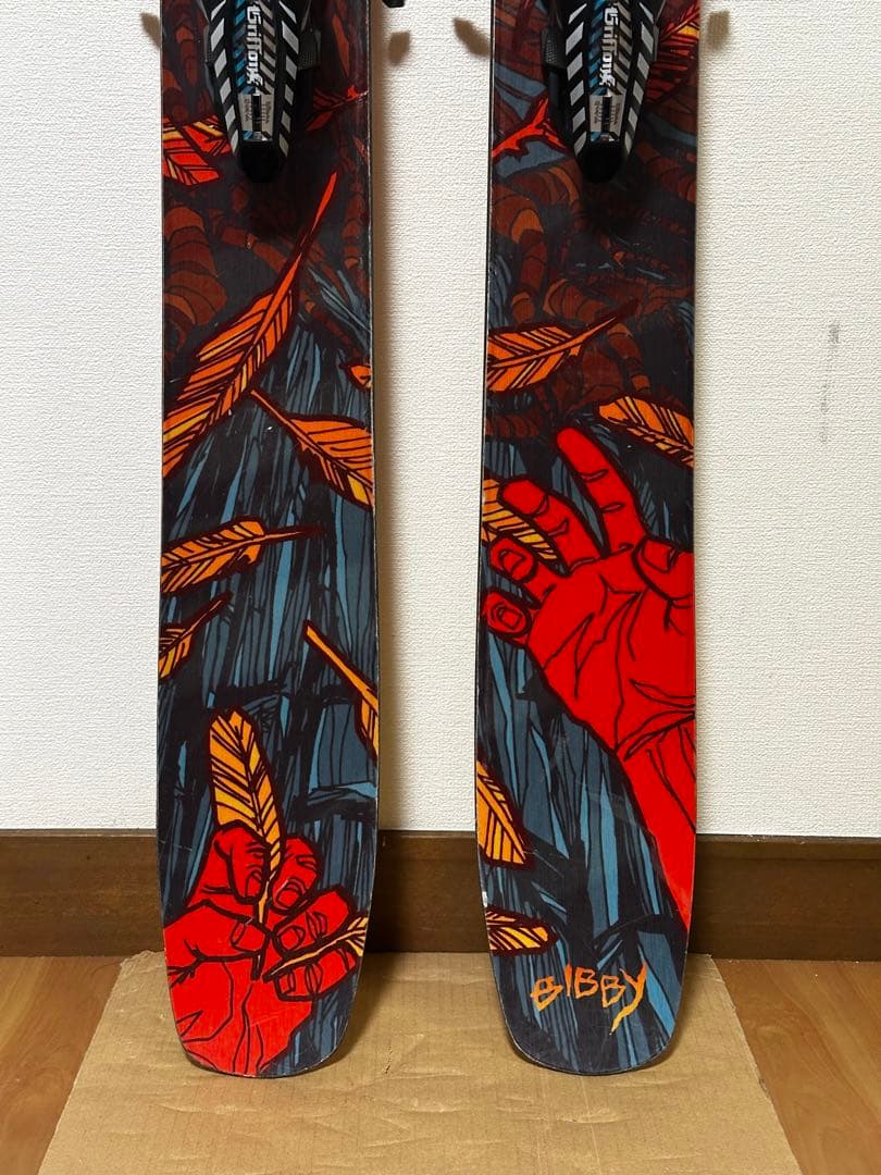 Moment BIBBYモーメントスキー板　175センチ　パウダー
