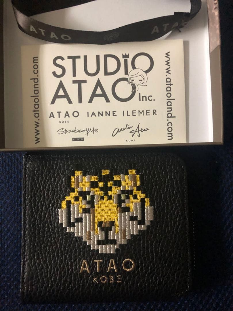 ATAO18周年記念｜ZOOシリーズ｜チェス(CHESS)｜ミニ財布｜タイガー