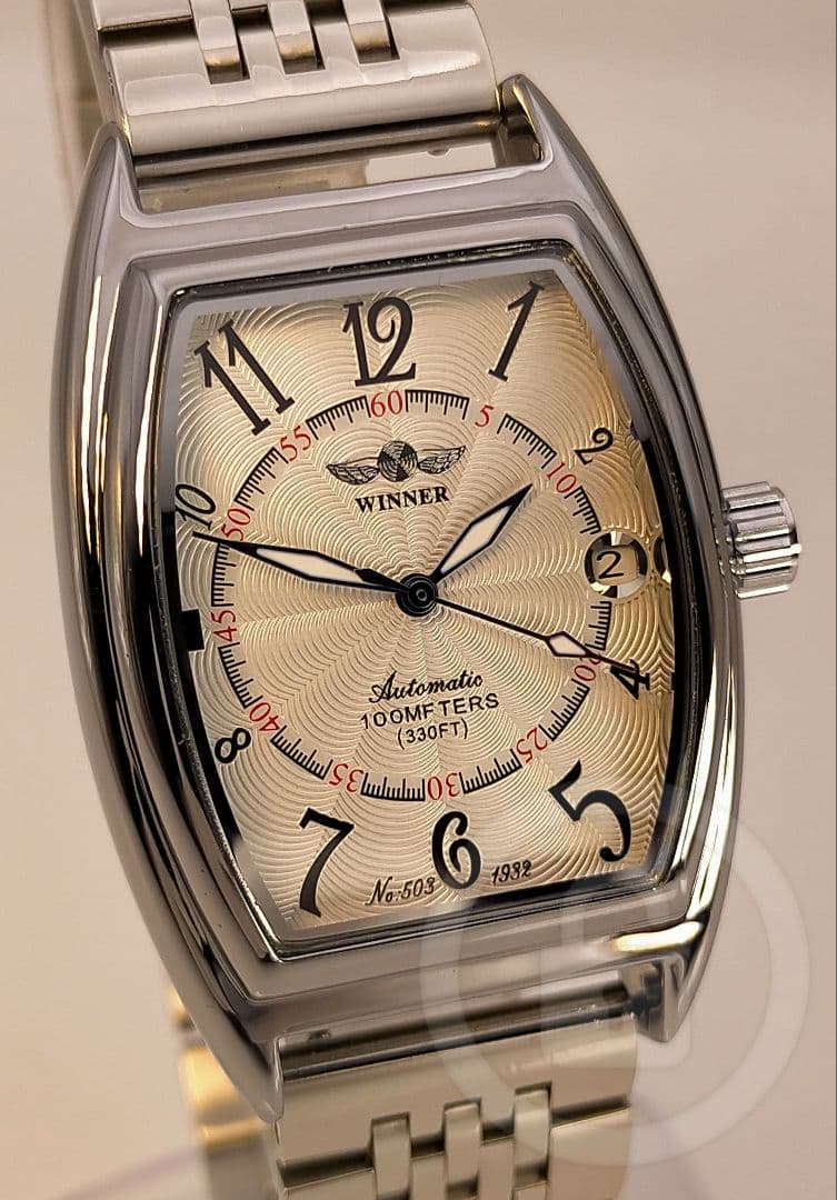 タイガーご予約品【機械式自動巻き/新品】裏スケ ７連ss