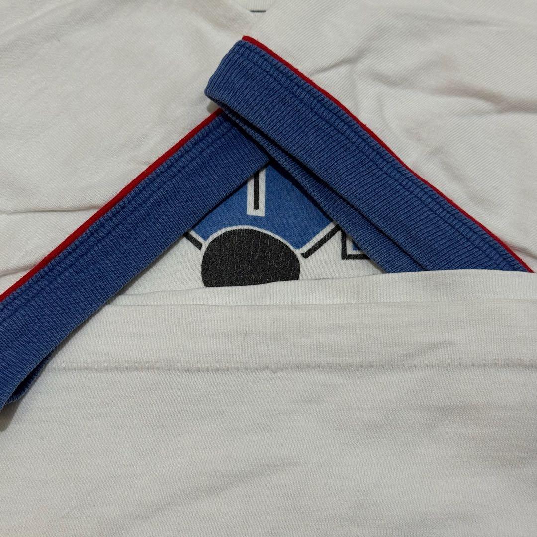 90s ミッキー USA製 リンガーTシャツ　ヴィンテージ Tシャツ　ディズニー