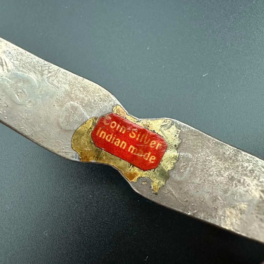 Navajo 1930s スワスティカ バングル シルバー