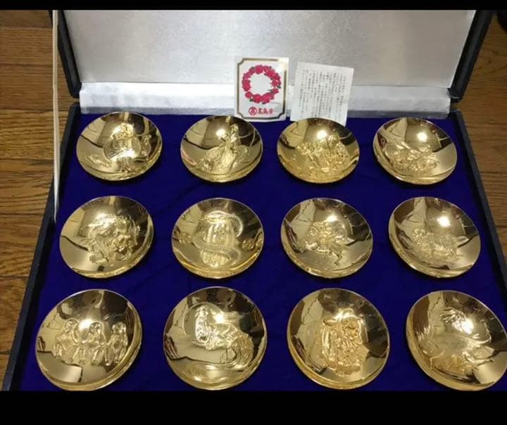 金杯　干支　24KGP お正月　新年