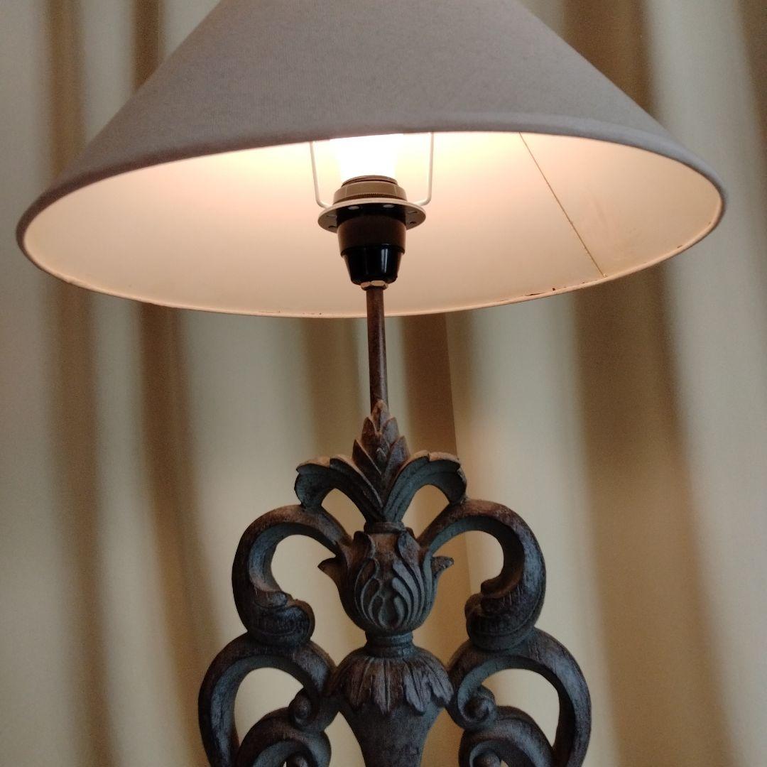 メゾンドファミーユ　スタンドランプシェード付き