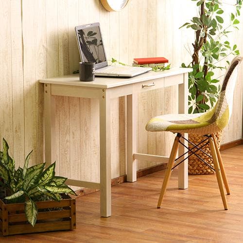 【新品・送料無料】デスク マンチェスター ホワイトウォッシュ