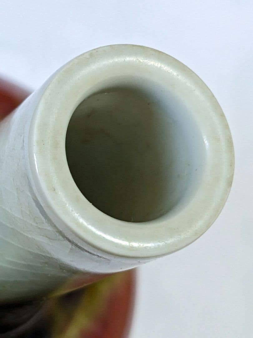 ♦⭐中国 古陶磁 景徳鎮 銅紅釉 瓶 古美術品 コレクション 骨董品アンティーク