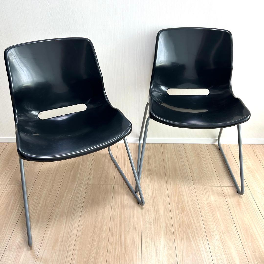 【廃盤】IKEA SNILLE ミッドセンチュリー ブラック　オールドイケア