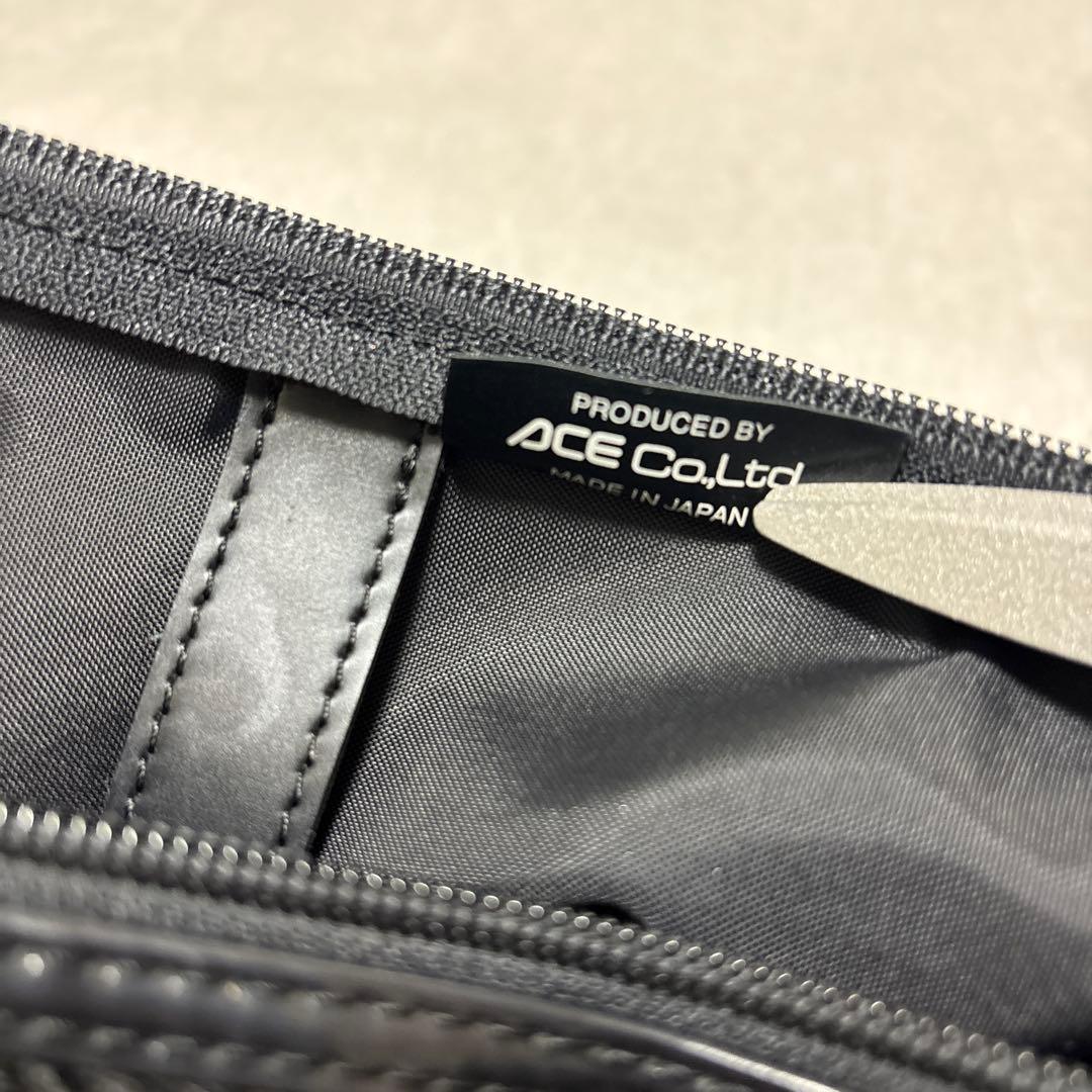 希少　BALENCIAGA ACE ブラック ボストンバッグ　ゴールド金具