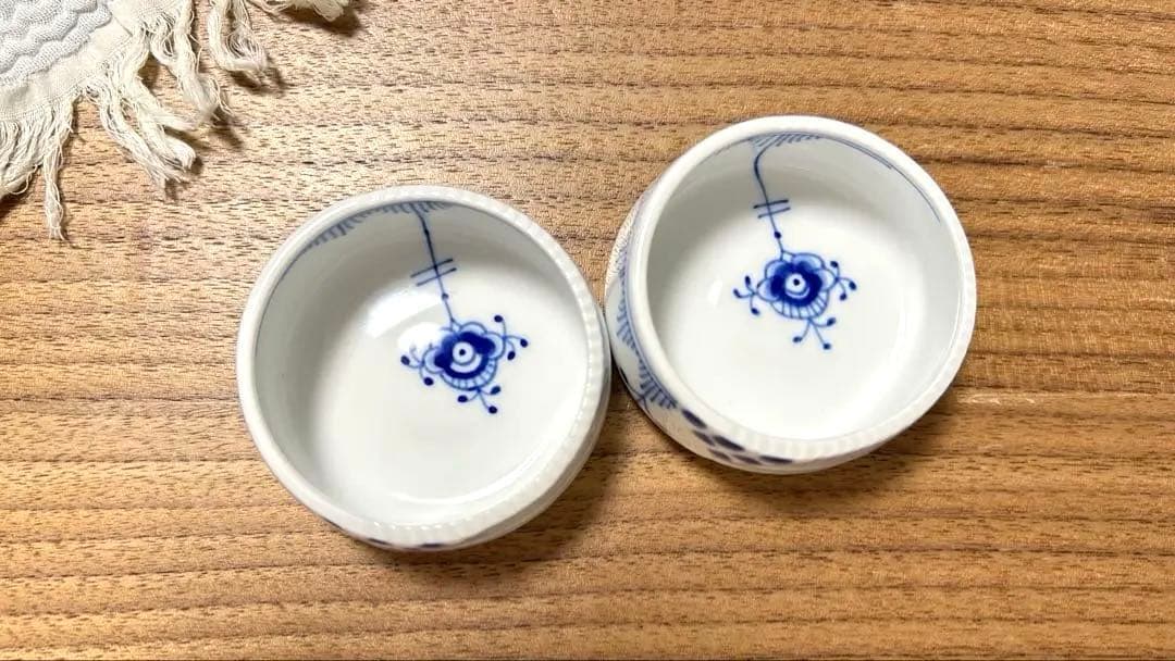 ロイヤルコペンハーゲン　ブルーエレメンツ スモールボウル 2個