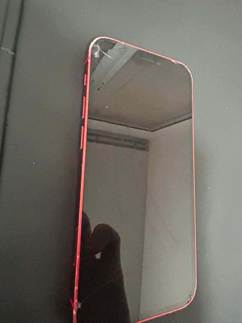 【ジャンク】iPhone12mini 64GB レッド（アウトカメラ不調）