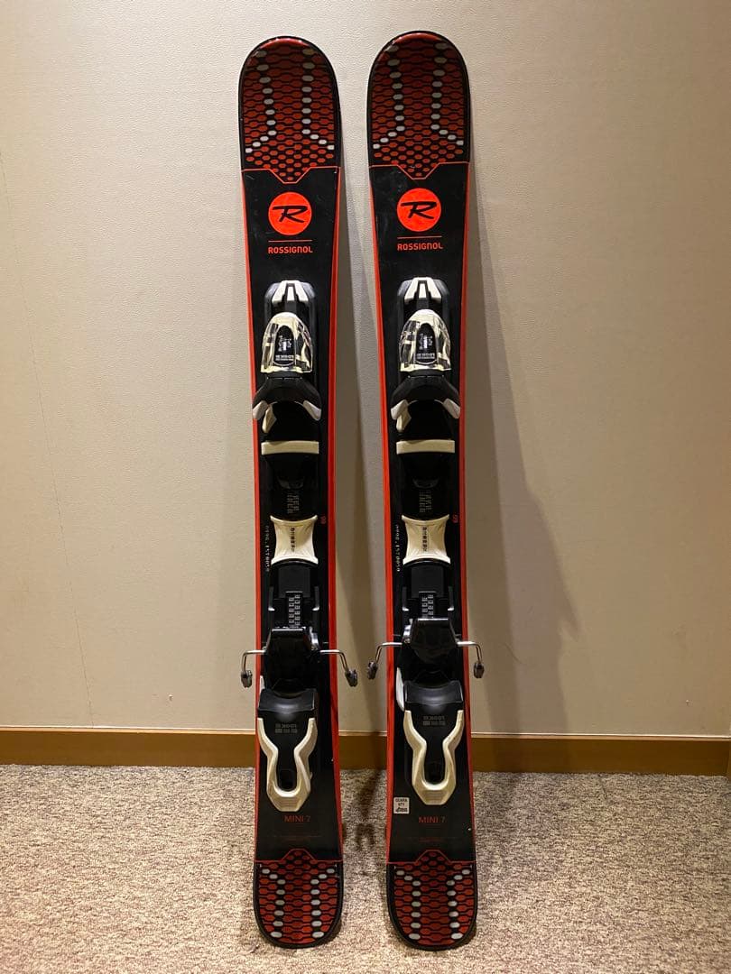 ⭐️Rossignol スキー板 付属バインディング　ショートスキー　ブラック⭐️