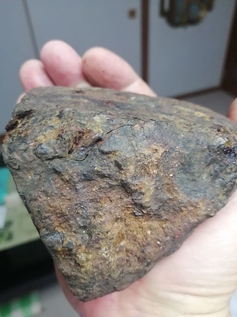 ★【ジャッキー】『超隕石』鉄隕石　隕石原石 1968g 隕石内部。