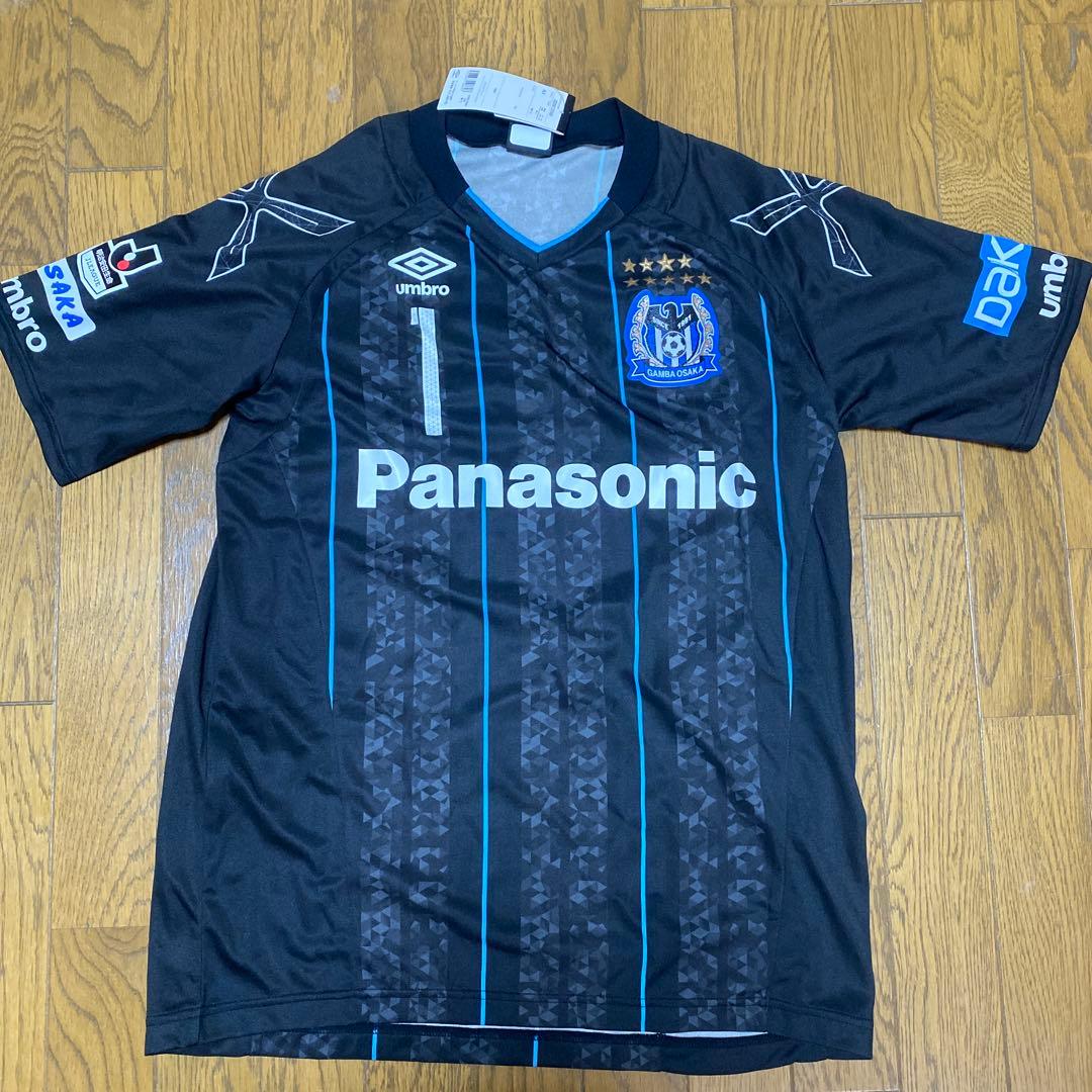 2017シーズン ガンバ大阪GKレプリカユニフォームNo.1 東口 M-Lサイズ