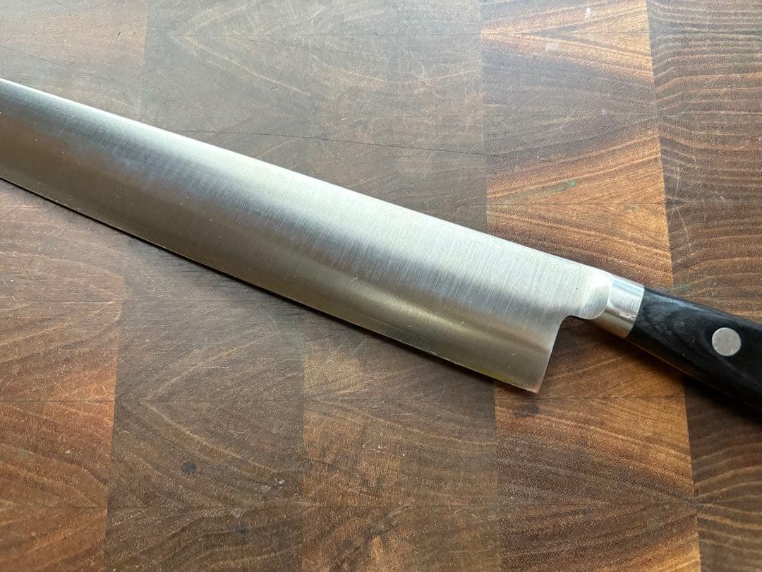 宮文　SG2 切付　筋引　270mm 包丁　粉末ハイス　鋼　洋包丁　ステンレス