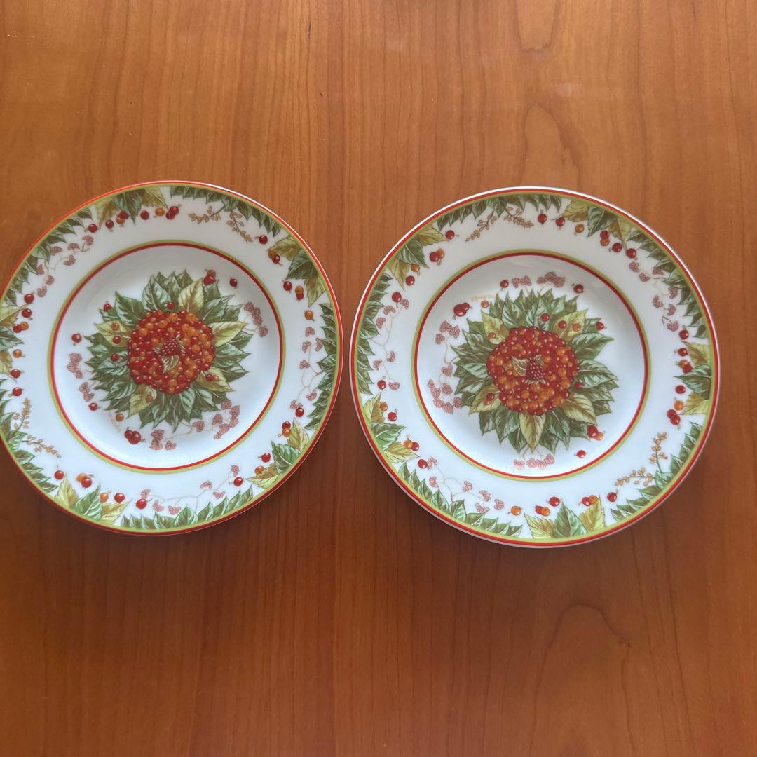 HERMES ピタゴラスプレート16.5㎝ USED