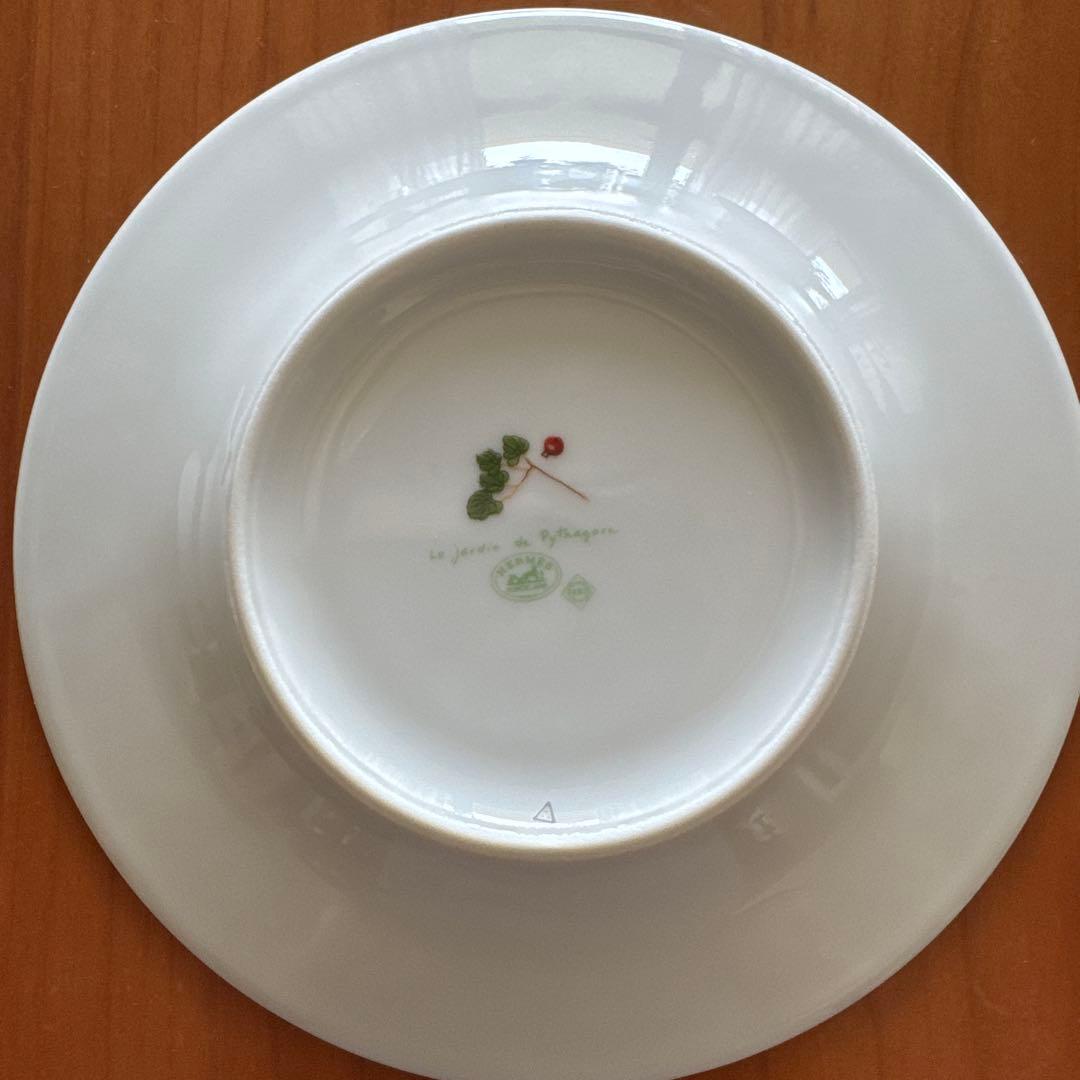 HERMES ピタゴラスプレート16.5㎝ USED