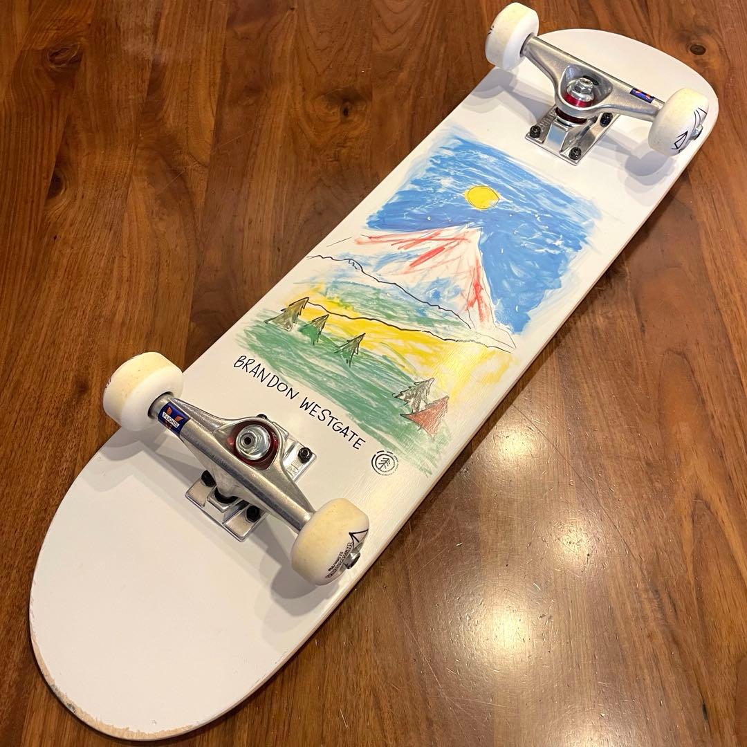 エレメント　スケートボード　コンプリート　スケボー　極美品　8インチ　ベンチャー