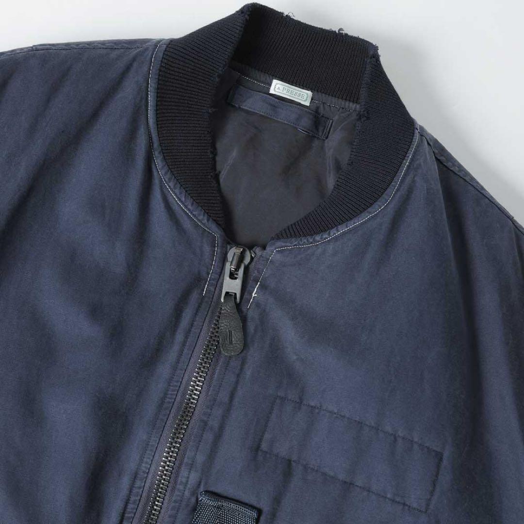 ジャケット・アウター a.presse Vintage Silk Flight Jacket 25AW