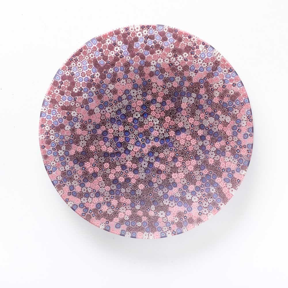 ベネチアンガラス ミルフィオリ プレート/検索/エルコーレモレッティ/田子美紀