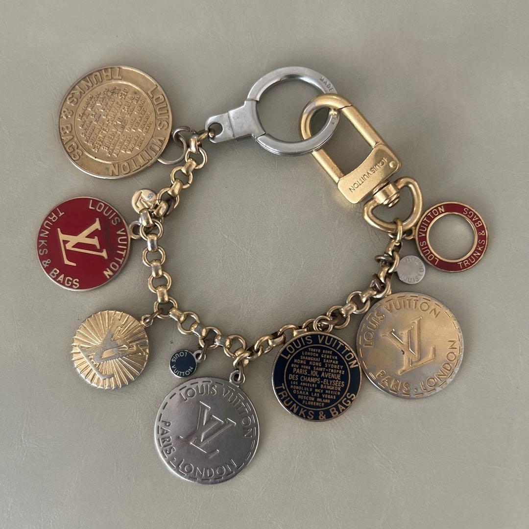LouisVuitton ポルトクレ M60071 キーホルダー バッグチャーム