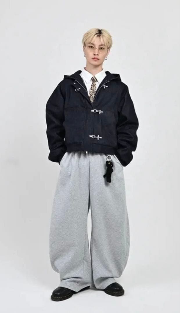 地底人online ファイヤーマンジャケット　ネイビー　M