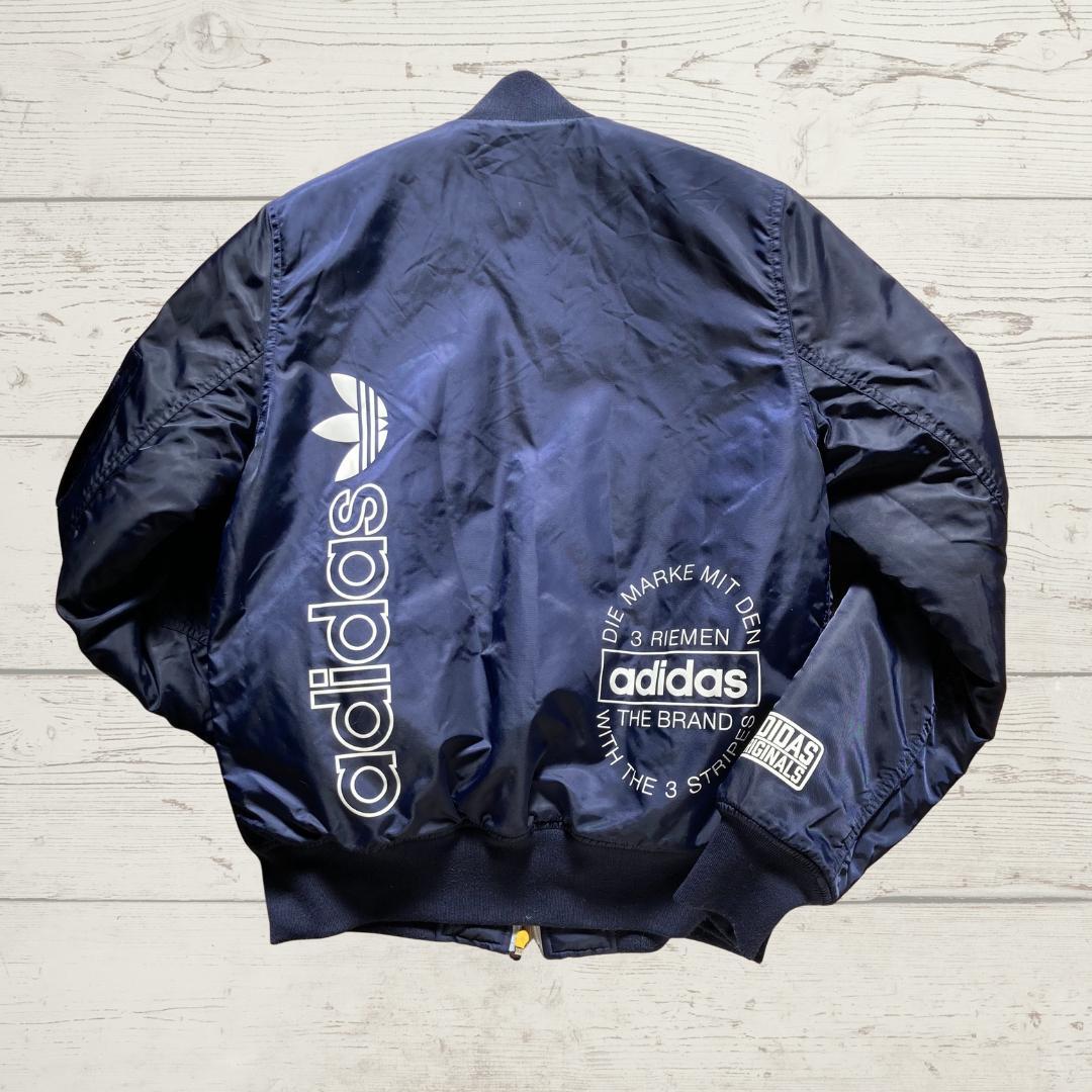 美品！【adidas】 アディダス　 MA-1　ボンバージャケット　メンズM