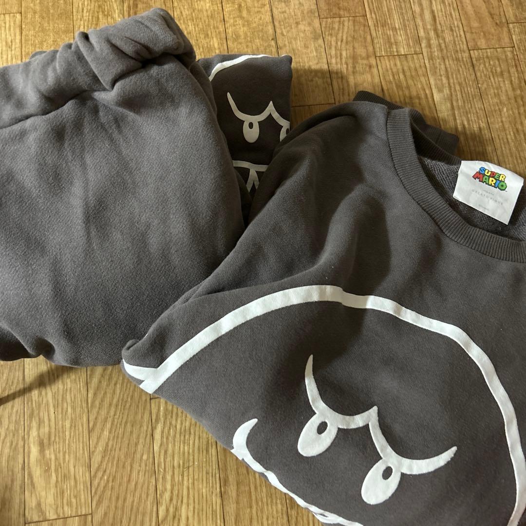 ジェラートピケ スーパーマリオコラボ テレサ スウェット セットアップ