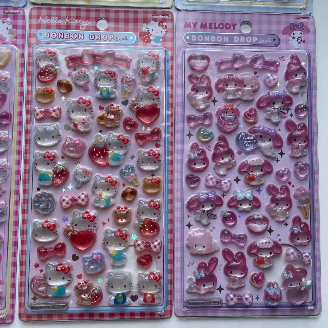 サンリオ　ボンボンドロップシール　第二弾
