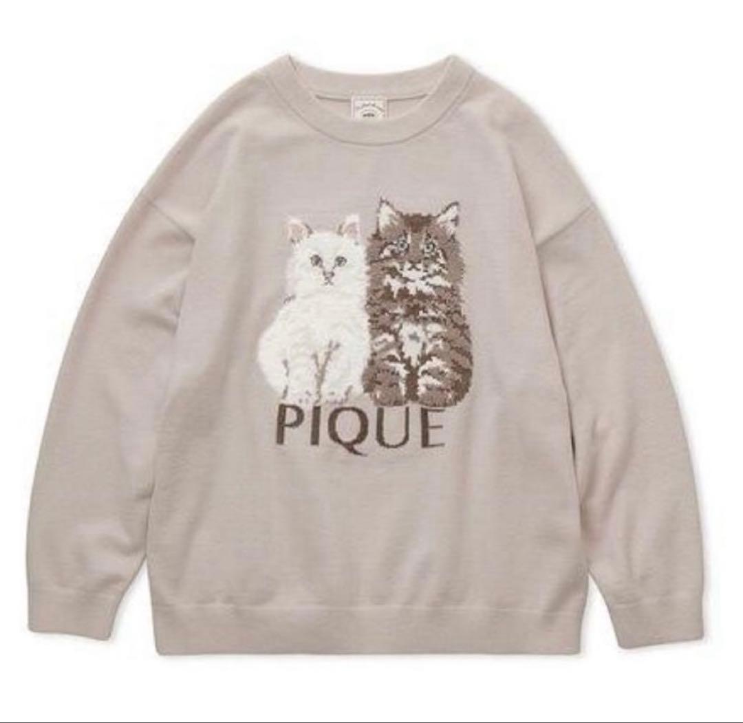 ジェラートピケ ツインキャットジャガードプルオーバー ショートパンツ セット