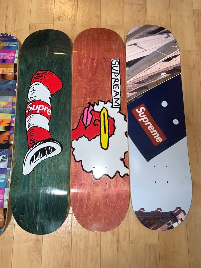 [送料無料]supreme,BAPE,FA スケボーデッキ6 枚セット